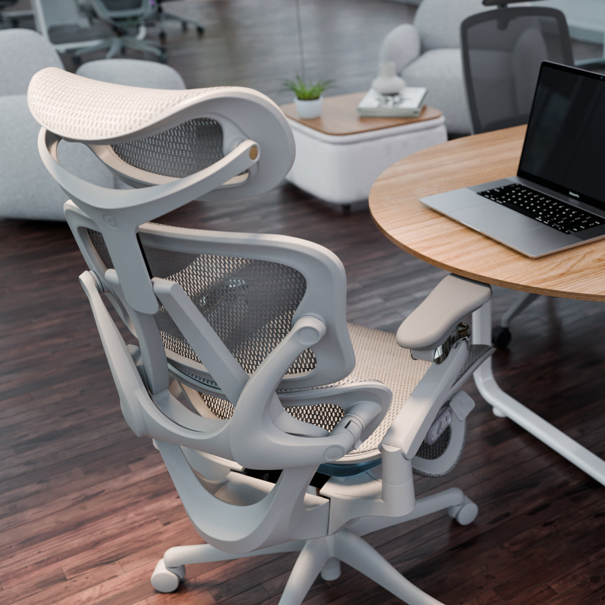 Cadeira Ergonômica de Ajuste Elétrico Elements EOS